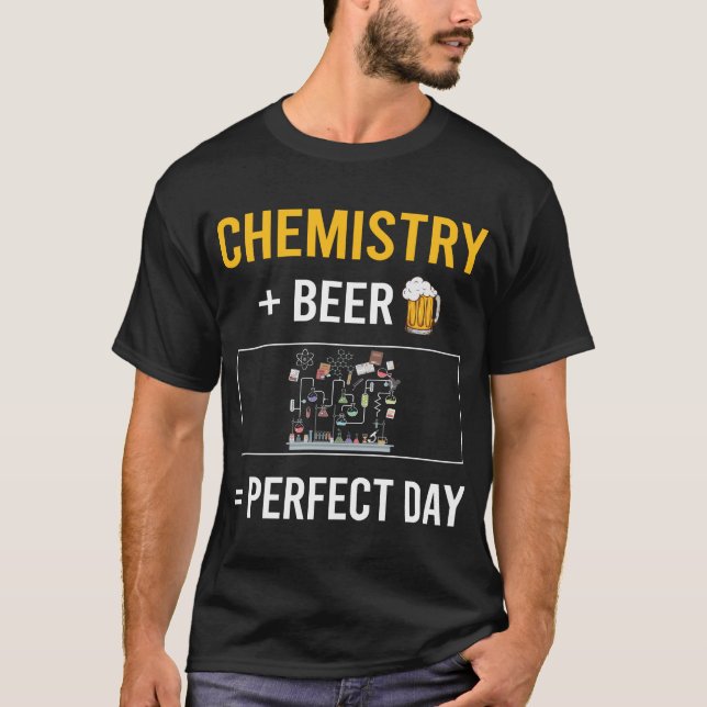 Chemistry Chemist Chemical Laboratory Experiment T-Shirt (Front)