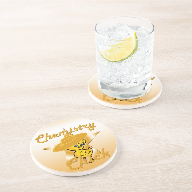 Chemistry Chick #10 Coaster (Side)