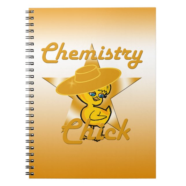 Chemistry Chick #10 Notebook (Front)