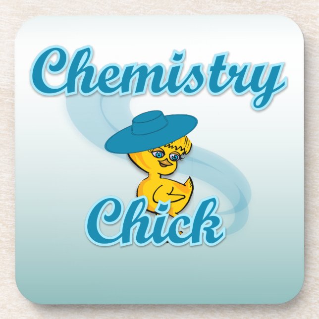 Chemistry Chick #3 Coaster (Front)