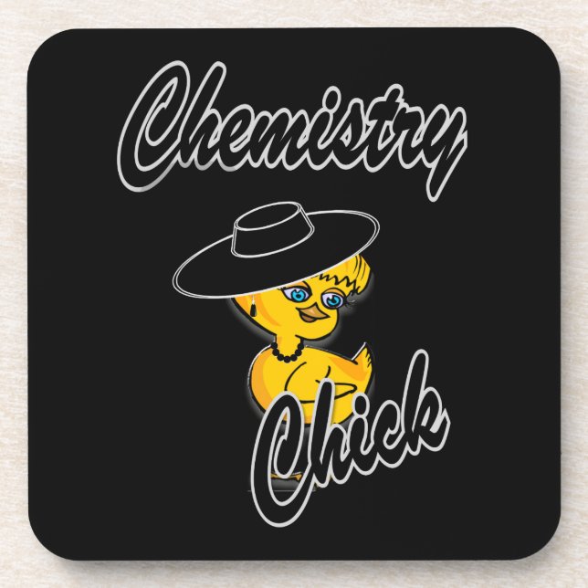 Chemistry Chick #4 Coaster (Front)