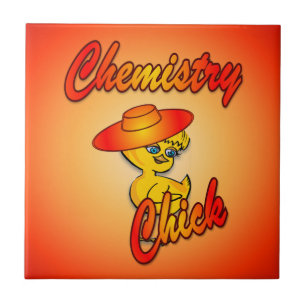 Chemistry Chick #5 Ceramic Tile