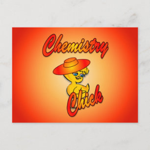 Chemistry Chick #5 Postcard