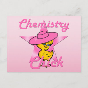 Chemistry Chick #8 Postcard