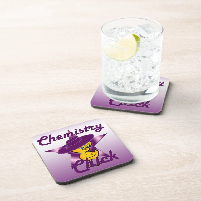 Chemistry Chick #9 Coaster (Right Side)