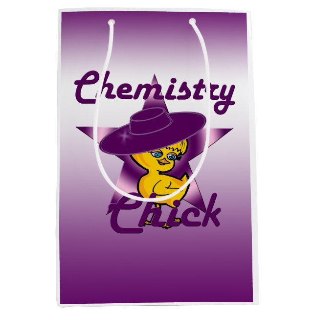 Chemistry Chick #9 Medium Gift Bag (Front)