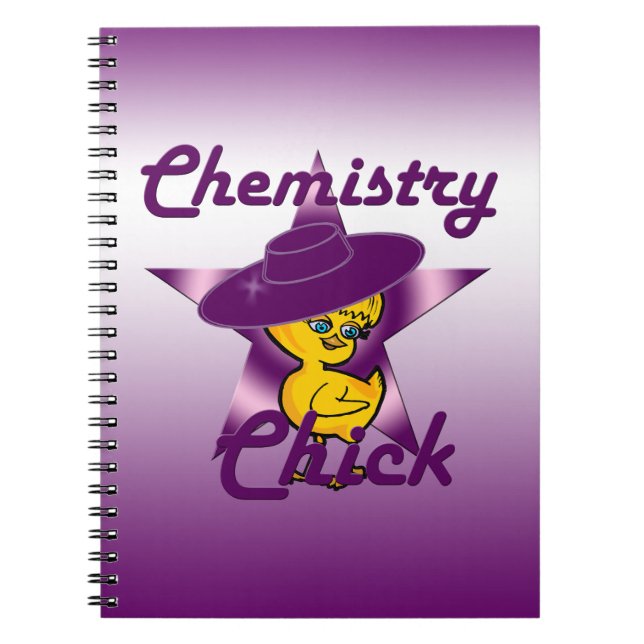 Chemistry Chick #9 Notebook (Front)