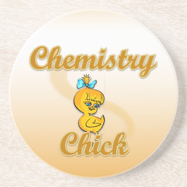 Chemistry Chick Coaster (Front)