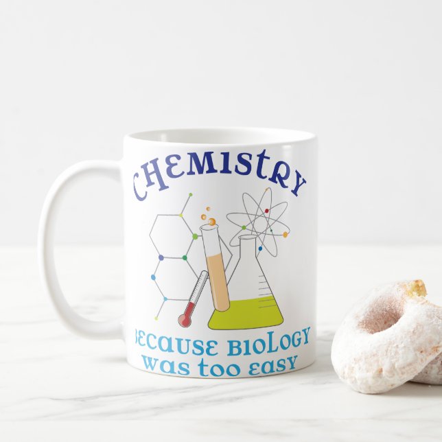 Chemistry Coffee Mug (With Donut)