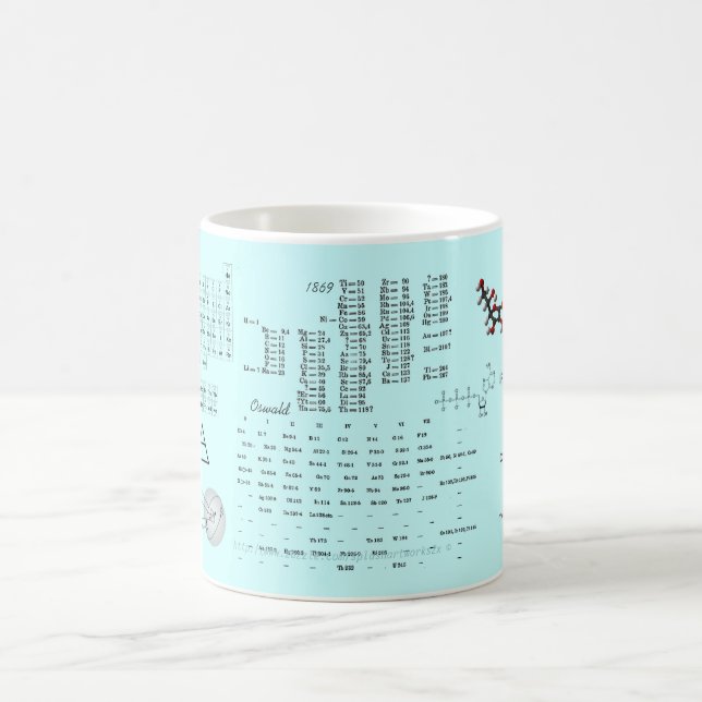Chemistry elements  mug (Center)