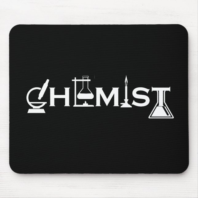 Chemistry funny chemist gifts mouse pad (Front)