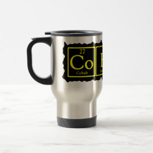 Chemistry Geek Coffee Travel Mug