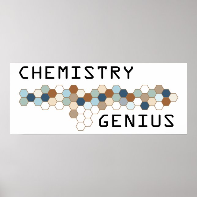 Chemistry Genius Poster (Front)