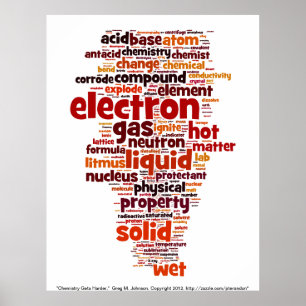 Chemistry Gets Harder Poster