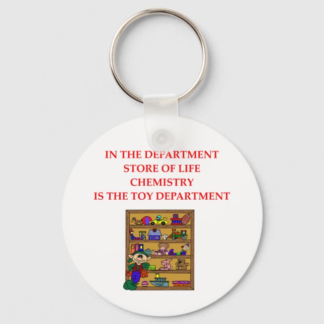 CHEMISTRY gifts Key Ring (Front)
