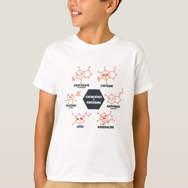 Chemistry is awesome T-Shirt (Front)