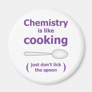 Chemistry is cooking sience scientists experiment magnet