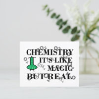 Chemistry is like magic but real