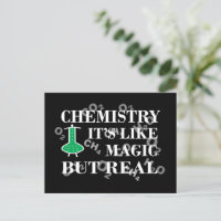 Chemistry is like magic but real