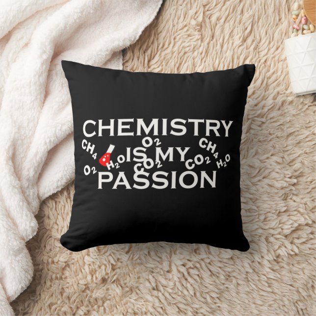 chemistry is my passion funny chemist quotes cushion (Blanket)