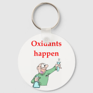 chemistry joke key ring
