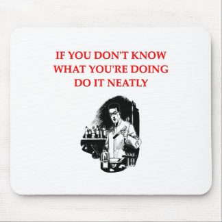 chemistry joke mouse pad