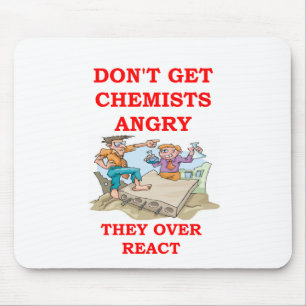 chemistry joke mouse pad