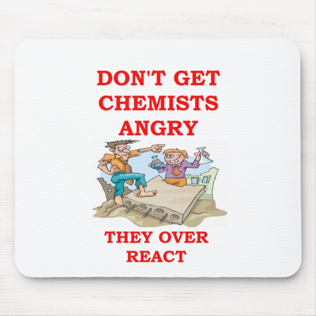 chemistry joke mouse pad (Front)