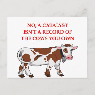 chemistry joke postcard