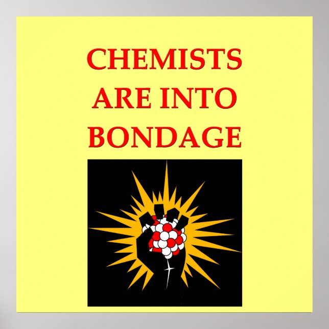 chemistry joke poster (Front)