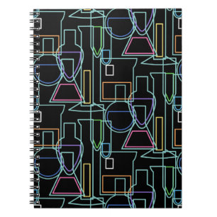 Chemistry Lab Lines Notebook