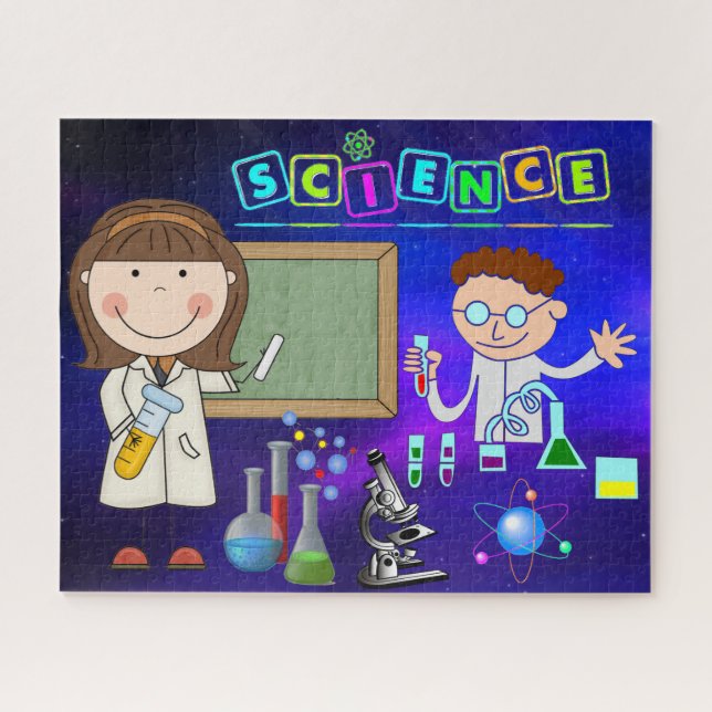 Chemistry Lab Photo Puzzle (Horizontal)