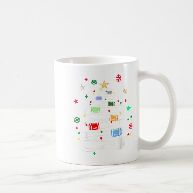 Chemistry Lab Scientist Phlebotomist Christmas Tes Coffee Mug (Right)