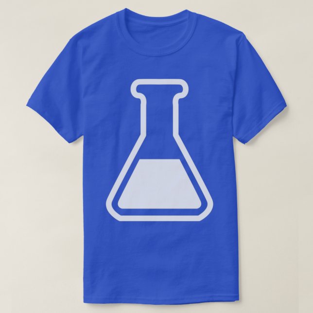 Chemistry Laboratory Flask Icon Classic TShirt (Design Front)
