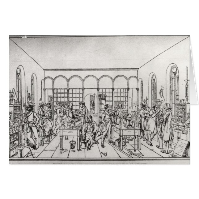 Chemistry laboratory of Baron Justus von Liebig (Front Horizontal)