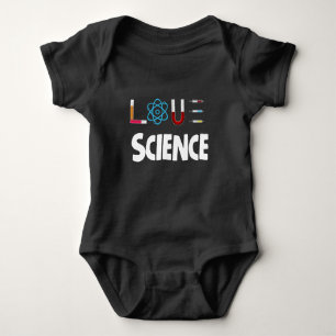 Chemistry Laboratory Test tube Syringe Science Baby Bodysuit