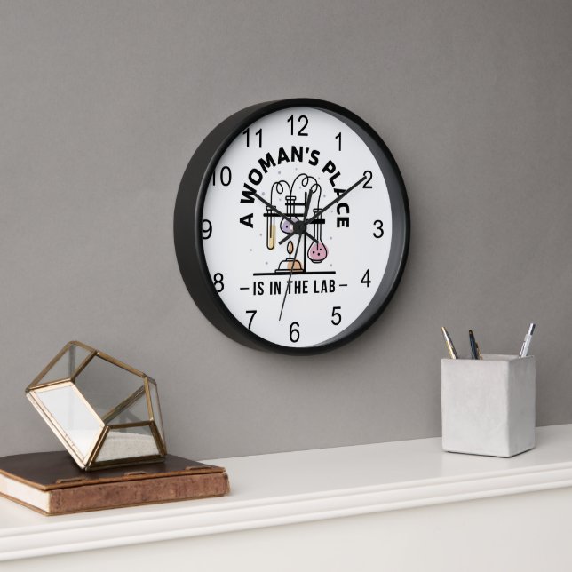 Chemistry Labour Womans Place    Clock (Office)