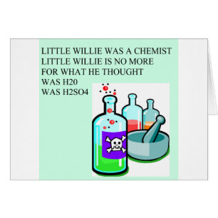 chemistry little willie rhyme