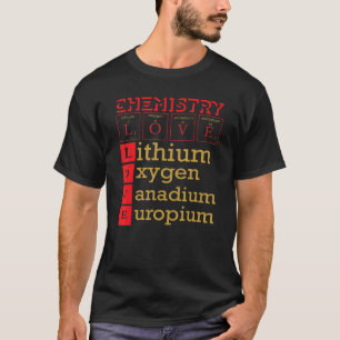 Chemistry Love Central Science Organic Men Women C T-Shirt