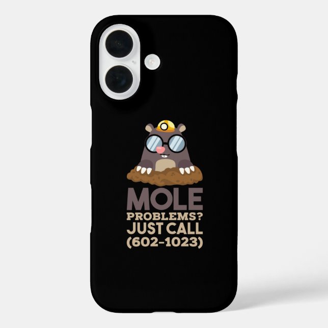 Chemistry - Mole Problems Case-Mate iPhone Case (Back)