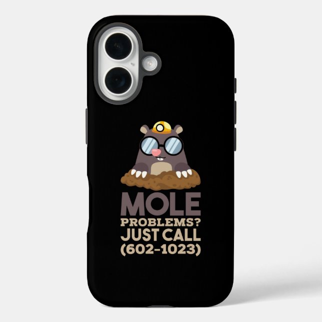 Chemistry - Mole Problems Case-Mate iPhone Case (Back)