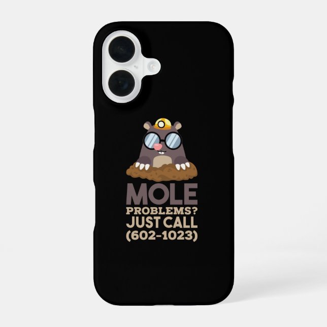 Chemistry - Mole Problems iPhone 16 Case (Back)