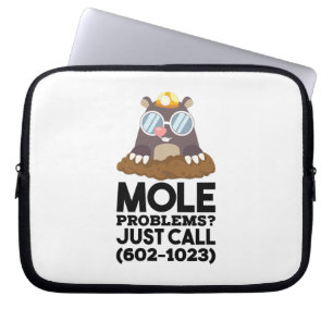 Chemistry - Mole Problems Laptop Sleeve