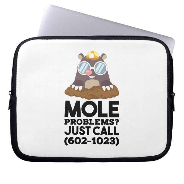 Chemistry - Mole Problems  Laptop Sleeve (Front)