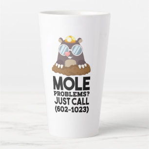 Chemistry - Mole Problems Latte Mug