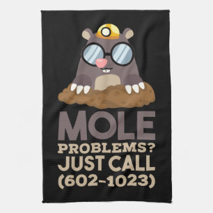 Chemistry - Mole Problems Tea Towel