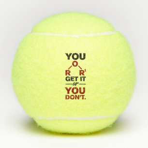 Chemistry Nerd You Get it Funny Science Teacher Tennis Balls