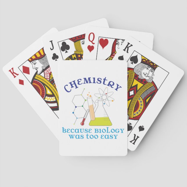 Chemistry Playing Cards (Back)