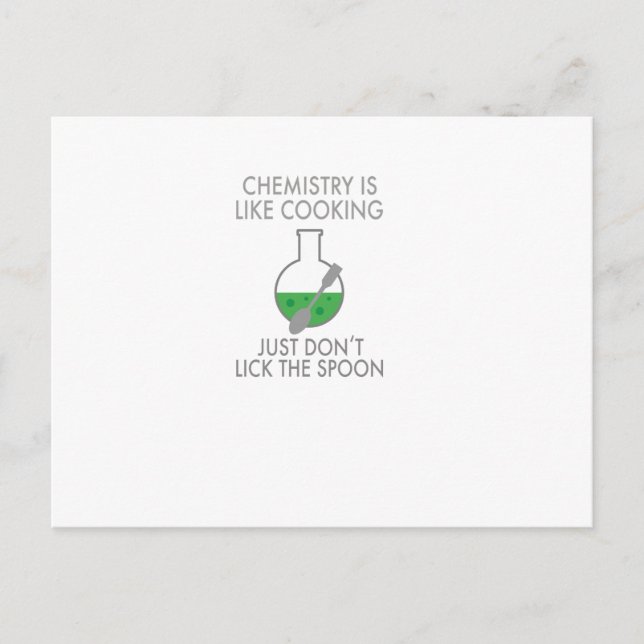 Chemistry Postcard (Front)