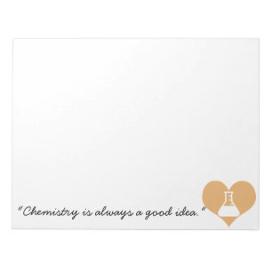 Chemistry Quote Notepad